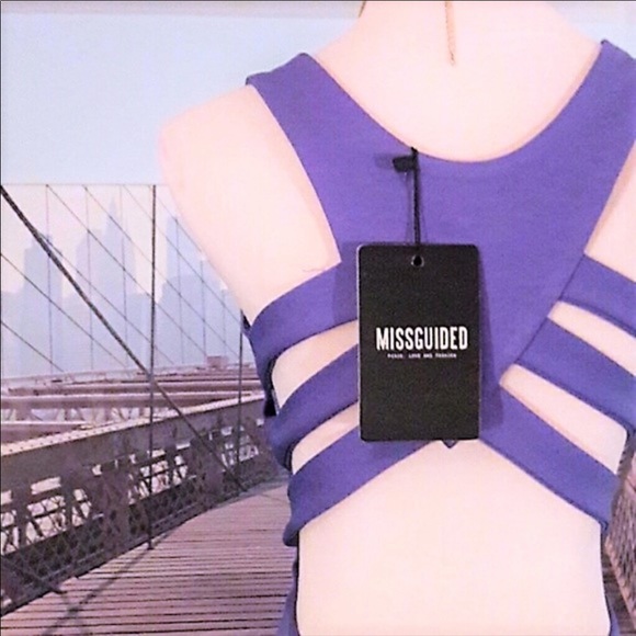 NWT! MISSGUIDED Strappy Back Bodycon Midi Dress. FINAL PRICE. - Picture 5 of 7